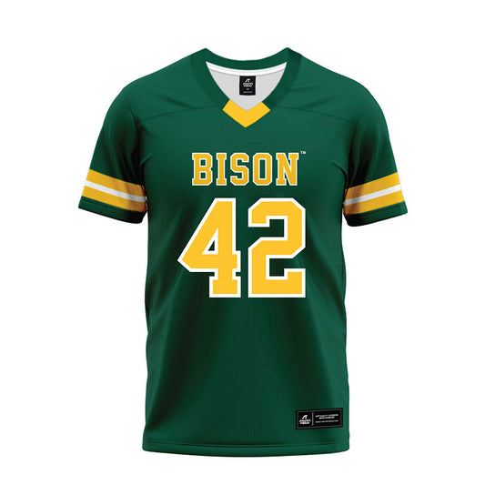 NDSU - NCAA Football : Isaac Ellison - Green Premium Football Jersey-0