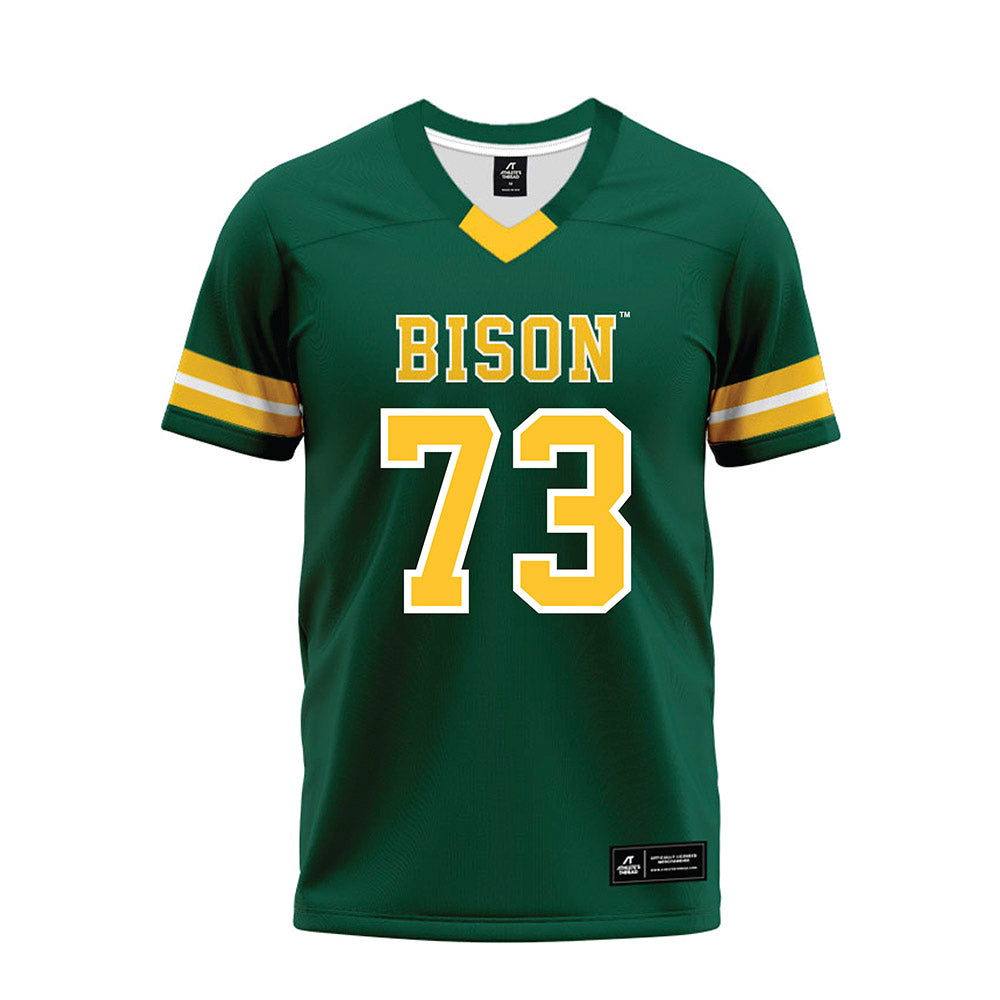 NDSU - NCAA Football : Alex Warden - Green Premium Football Jersey-0