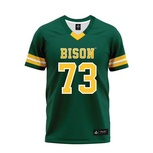 NDSU - NCAA Football : Alex Warden - Green Premium Football Jersey-0