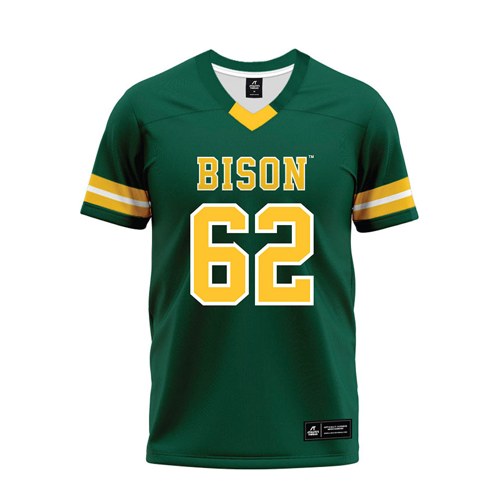 NDSU - NCAA Football : Griffin Empey - Green Premium Football Jersey-0