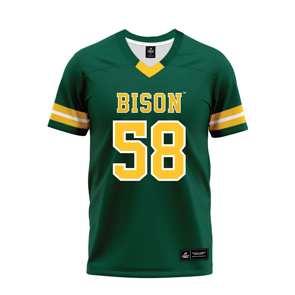 NDSU - NCAA Football : Keenan Wilson - Green Premium Football Jersey-0