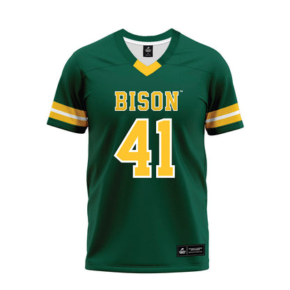 NDSU - NCAA Football : Sam Knoll - Green Premium Football Jersey-0