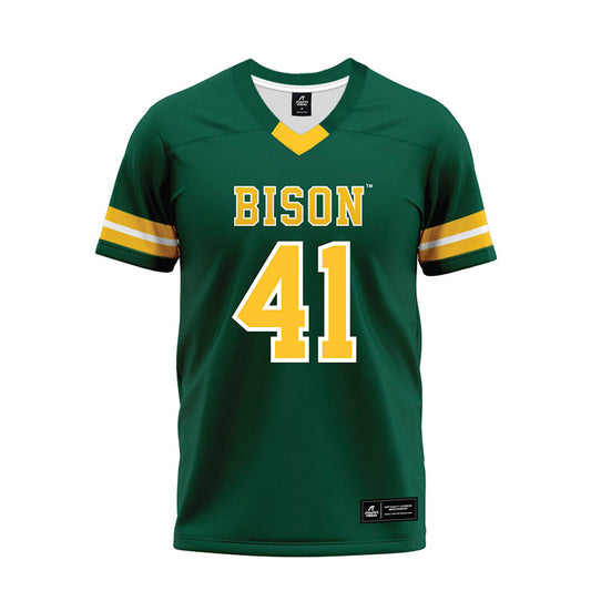 NDSU - NCAA Football : Sam Knoll - Green Premium Football Jersey-0
