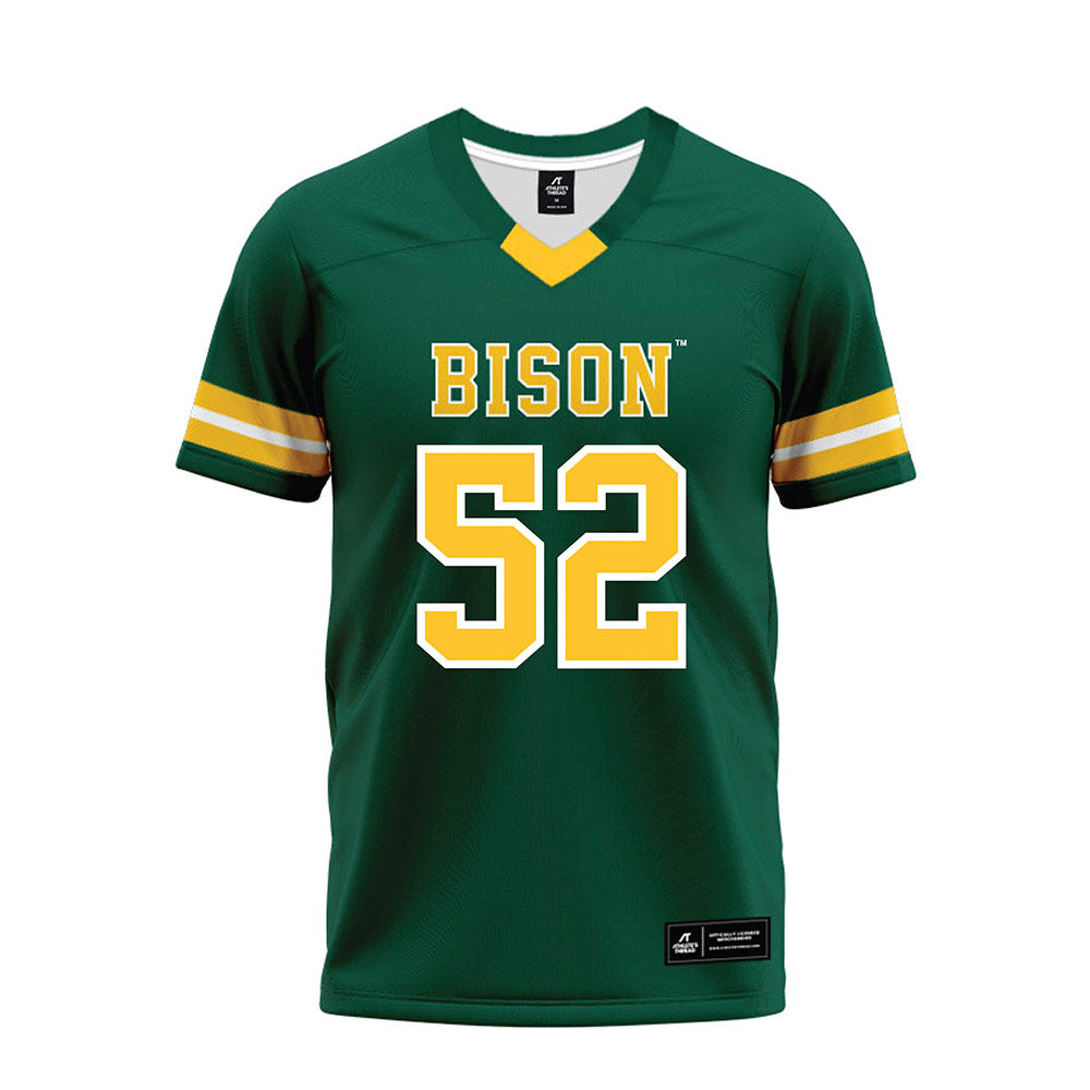 NDSU - NCAA Football : Nathaniel Staehling - Green Premium Football Jersey-0