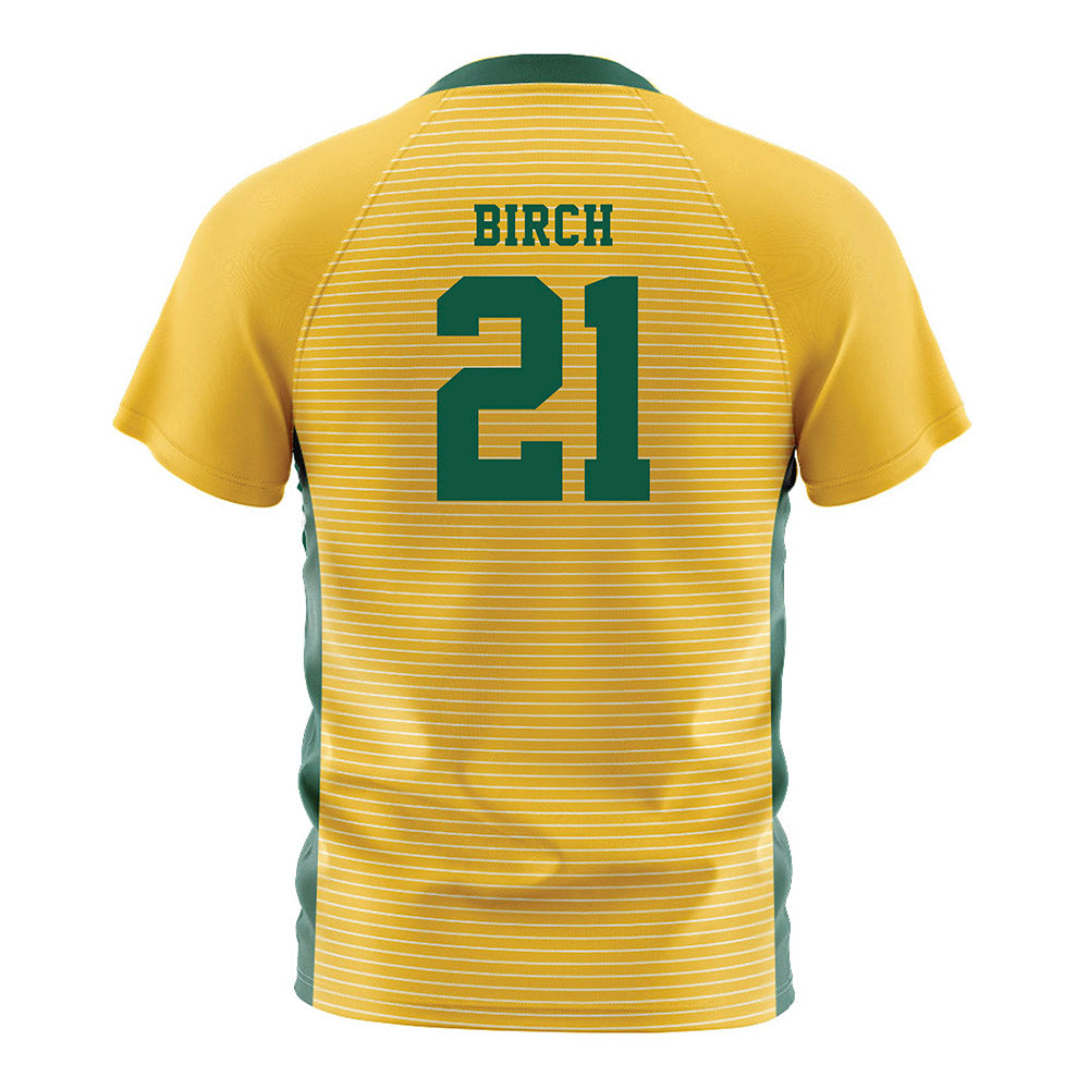 NDSU - NCAA Women's Soccer : Chloe Birch - Yellow Soccer Jersey-1