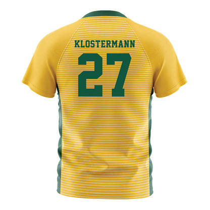 NDSU - NCAA Women's Soccer : Milla Klostermann - Yellow Soccer Jersey-1