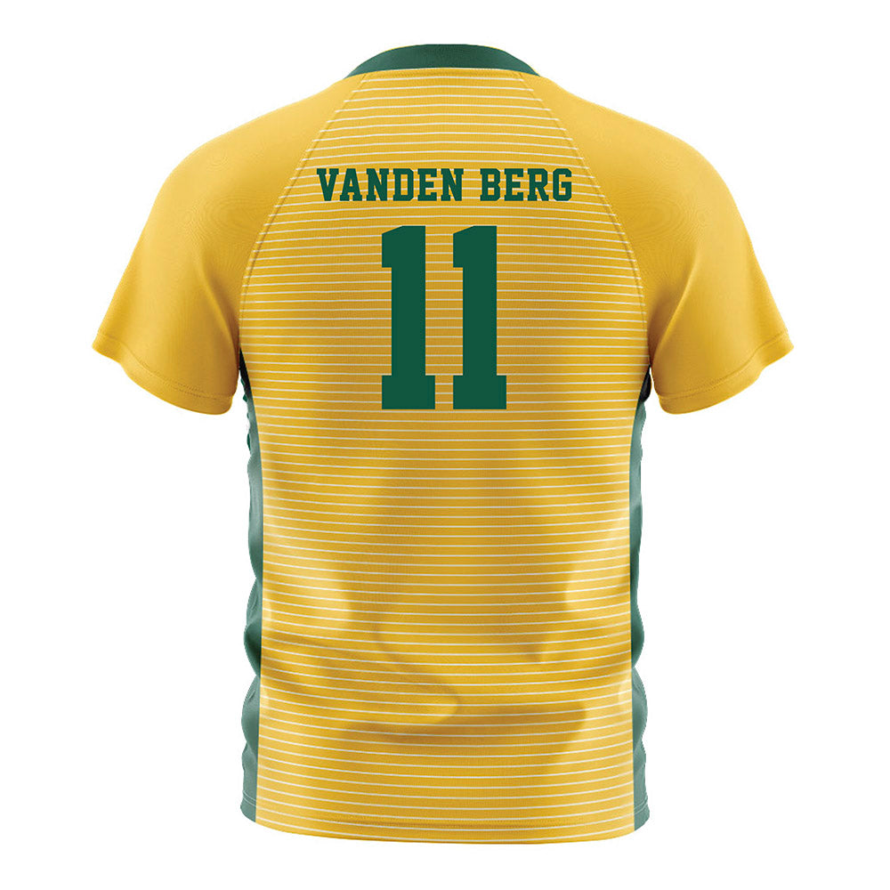 NDSU - NCAA Women's Soccer : Kate Vanden Berg - Yellow Soccer Jersey-1