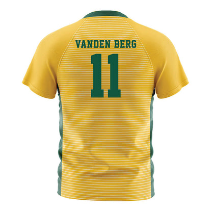 NDSU - NCAA Women's Soccer : Kate Vanden Berg - Yellow Soccer Jersey-1