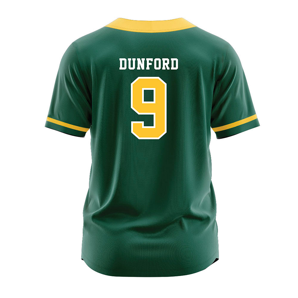 NDSU - NCAA Softball : Kaitlyn Dunford - Green Jersey-1