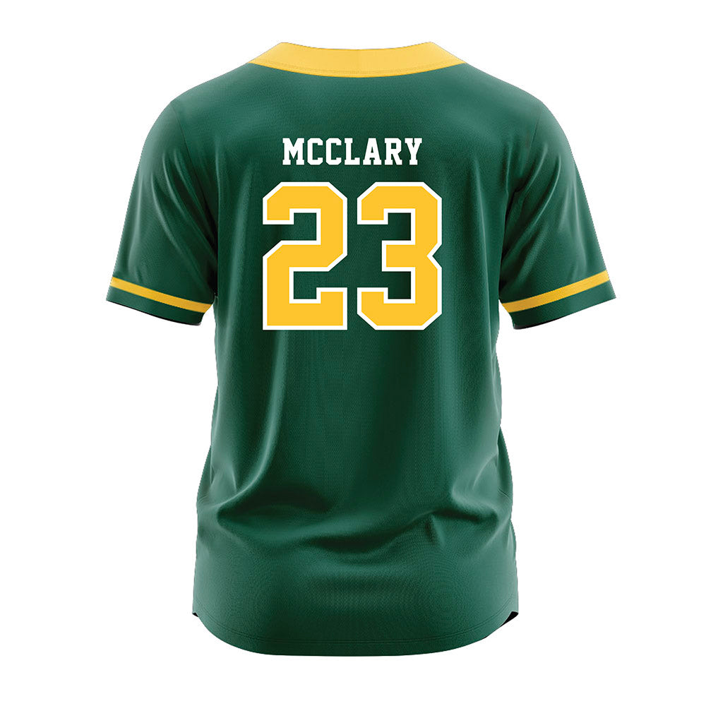 NDSU - NCAA Softball : Jocelyn McClary - Green Jersey-1