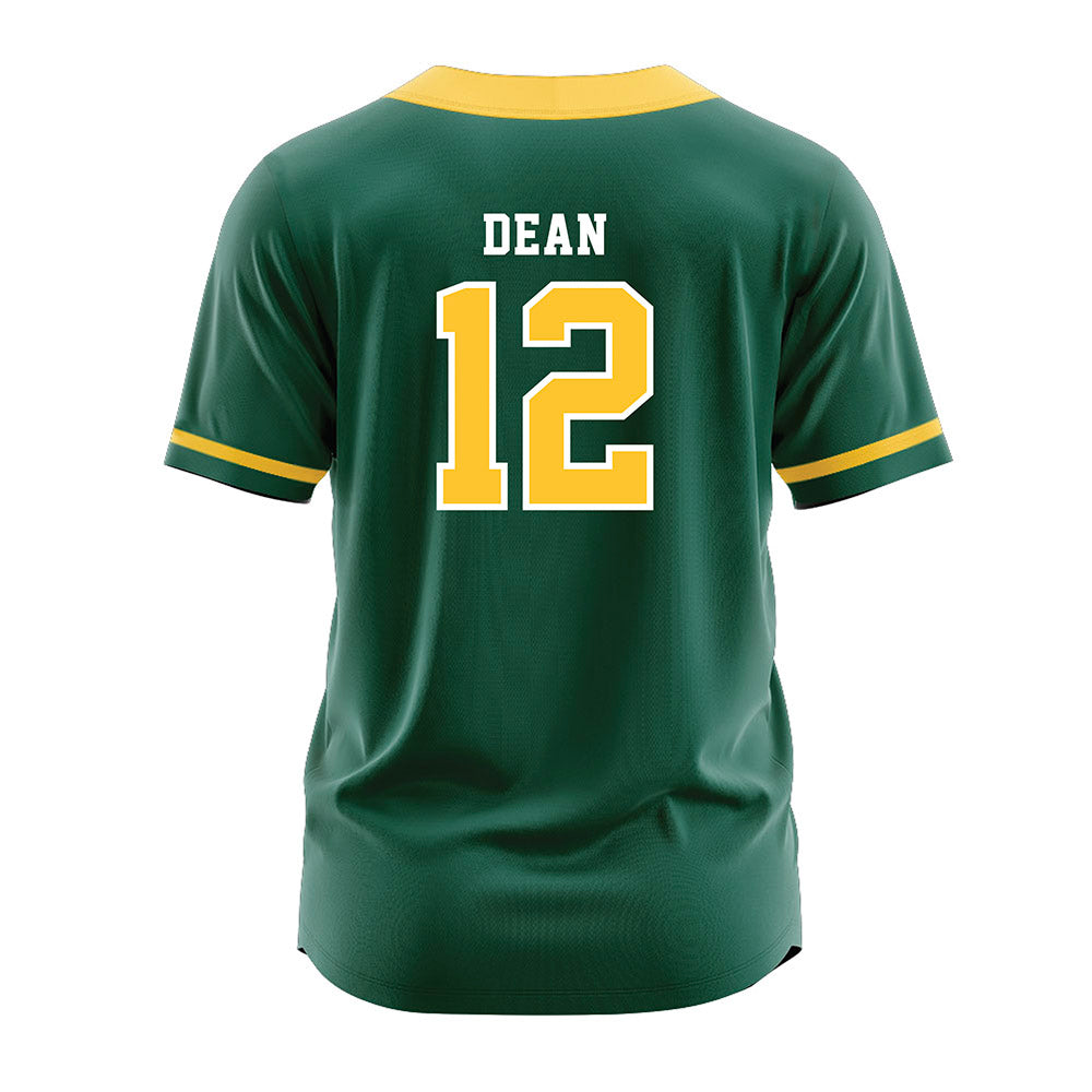 NDSU - NCAA Softball : Bella Dean - Green Jersey-1
