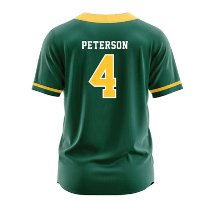 NDSU - NCAA Softball : Ellie Peterson - Green Jersey-1