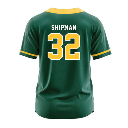 NDSU - NCAA Softball : Cadey Shipman - Green Jersey-1