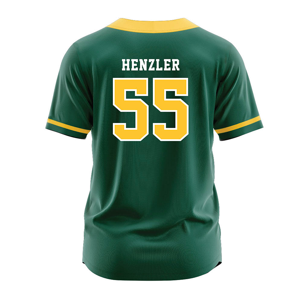 NDSU - NCAA Softball : Savannah Henzler - Green Jersey-1
