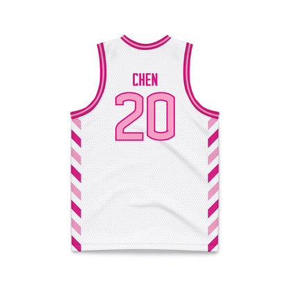 UConn - NCAA Women's Basketball : Kaitlyn Chen - Pink Basketball Jersey