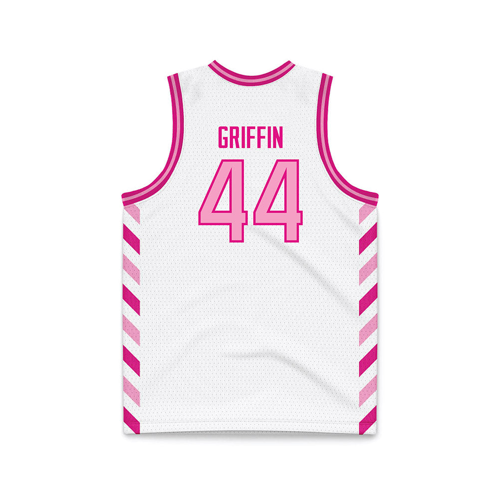 UConn - NCAA Women's Basketball : Aubrey Griffin - Pink Basketball Jersey