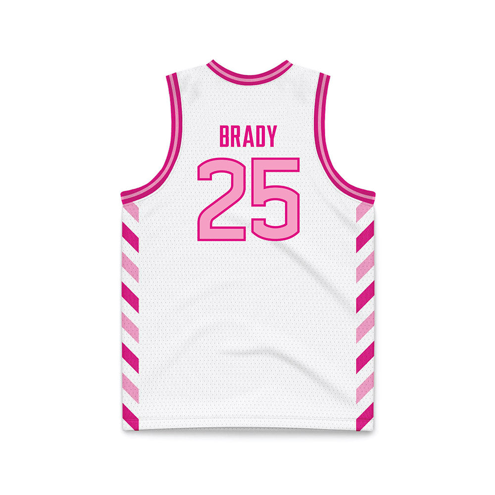 UConn - NCAA Women's Basketball : Ice Brady - Pink Basketball Jersey