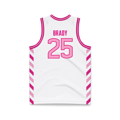 UConn - NCAA Women's Basketball : Ice Brady - Pink Basketball Jersey