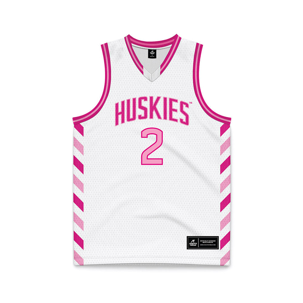 UConn - NCAA Women's Basketball : Kamorea Arnold - Pink Basketball Jersey