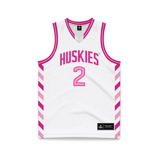 UConn - NCAA Women's Basketball : Kamorea Arnold - Pink Basketball Jersey