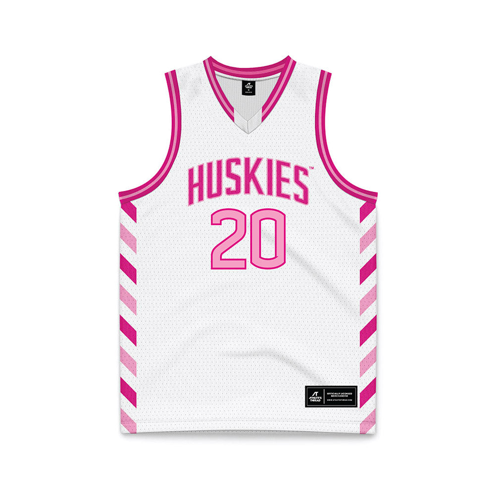 UConn - NCAA Women's Basketball : Kaitlyn Chen - Pink Basketball Jersey