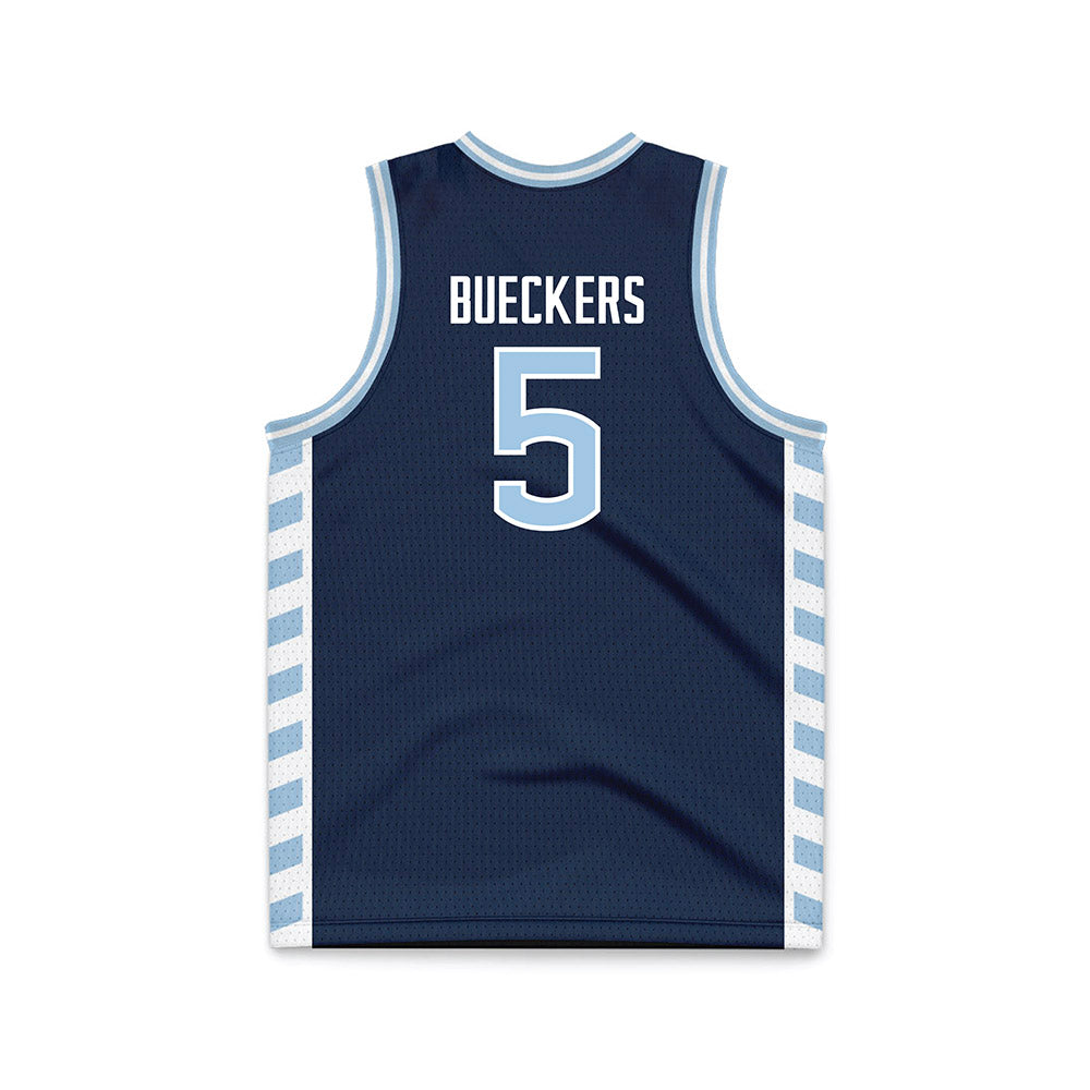 UConn - NCAA Women's Basketball : Paige Bueckers - Navy Basketball Jersey