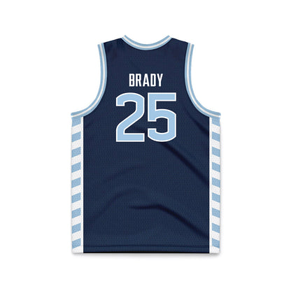 UConn - NCAA Women's Basketball : Ice Brady - Navy Basketball Jersey