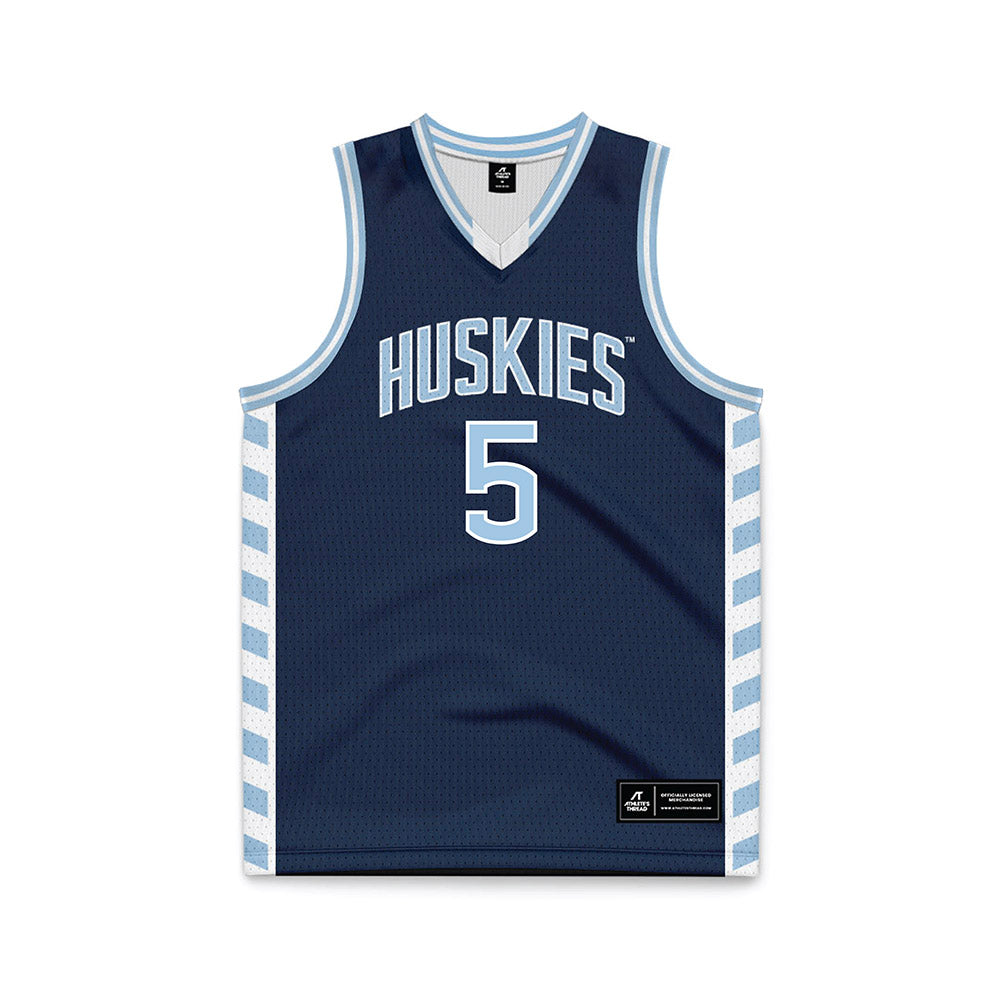 UConn - NCAA Women's Basketball : Paige Bueckers - Navy Basketball Jersey