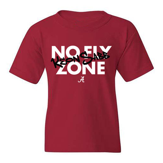 Alabama - NCAA Football : Keon Sabb - Classic Shersey Youth T-Shirt