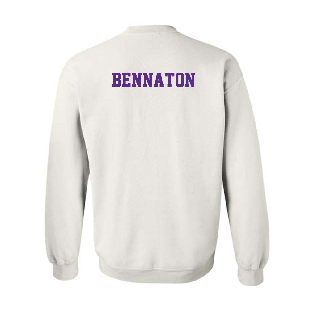 Stonehill - NCAA Men's Tennis : Guillermo Bennaton - Classic Shersey Crewneck Sweatshirt-1
