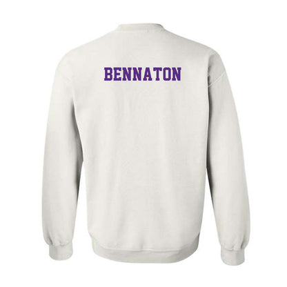 Stonehill - NCAA Men's Tennis : Guillermo Bennaton - Classic Shersey Crewneck Sweatshirt-1