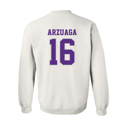 Stonehill - NCAA Baseball : Giovanni Arzuaga - Classic Shersey Crewneck Sweatshirt-1