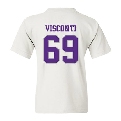 Stonehill - NCAA Football : Alexander Visconti - Classic Shersey Youth T-Shirt-1