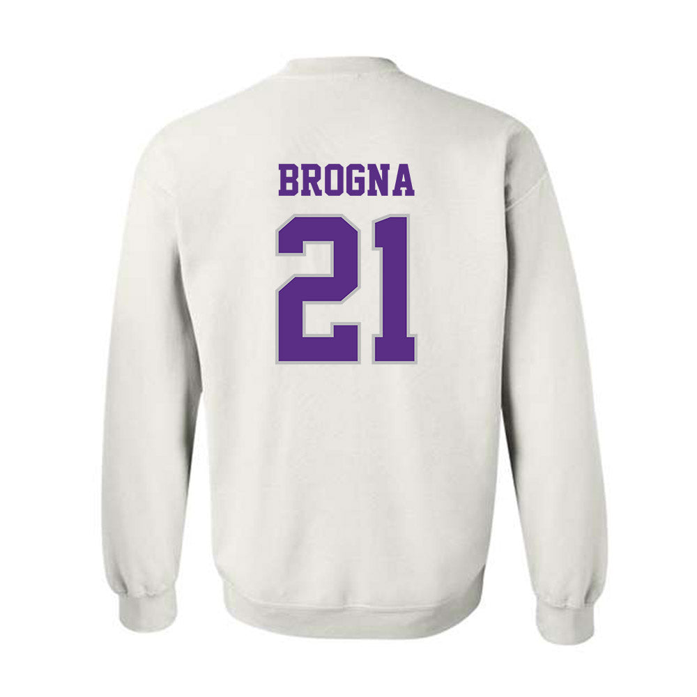  - NCAA Men's Basketball : Todd Brogna - Classic Shersey Crewneck Sweatshirt-1