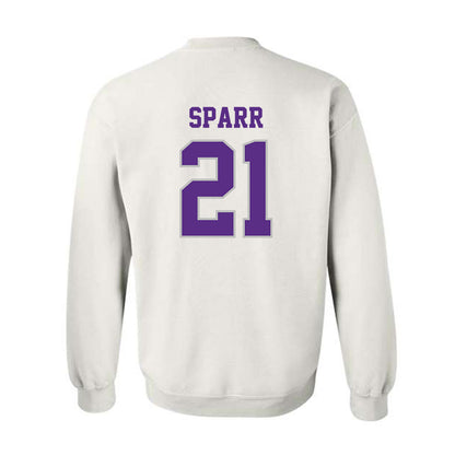 Stonehill - NCAA Baseball : Grayson Sparr - Classic Shersey Crewneck Sweatshirt-1