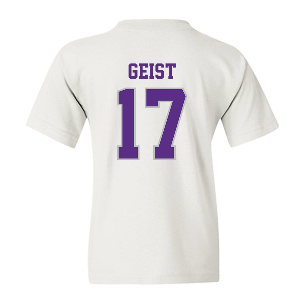 Stonehill - NCAA Women's Ice Hockey : Lily Geist - Classic Shersey Youth T-Shirt-1