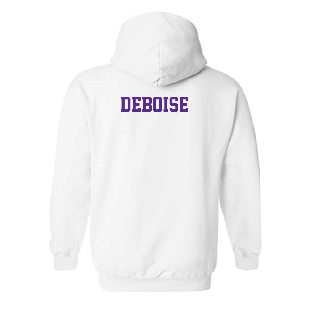 Stonehill - NCAA Women's Golf : Jaelyn DeBoise - Classic Shersey Hooded Sweatshirt-1