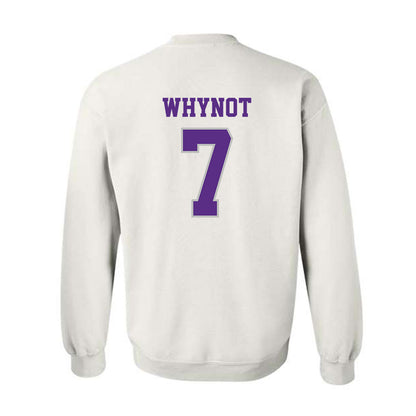 Stonehill - NCAA Women's Ice Hockey : Reagan Whynot - Classic Shersey Crewneck Sweatshirt-1