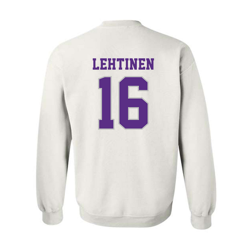 Stonehill - NCAA Men's Ice Hockey : Joel Lehtinen - Classic Shersey Crewneck Sweatshirt-1
