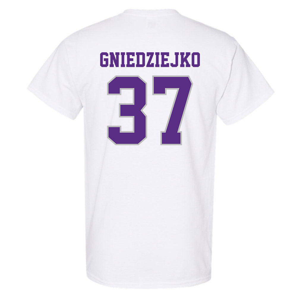 Stonehill - NCAA Men's Soccer : Patryk Gniedziejko - Classic Shersey T-Shirt-1