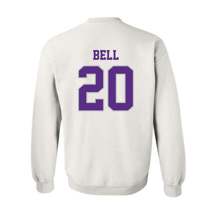 Stonehill - NCAA Baseball : Hunter Bell - Classic Shersey Crewneck Sweatshirt-1
