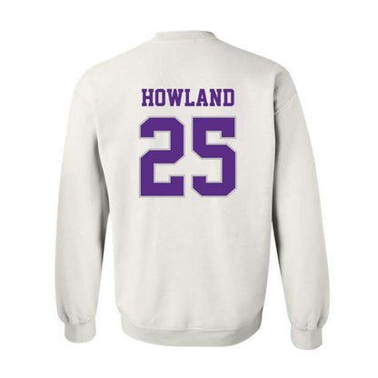 Stonehill - NCAA Baseball : Jamison Howland - Classic Shersey Crewneck Sweatshirt-1
