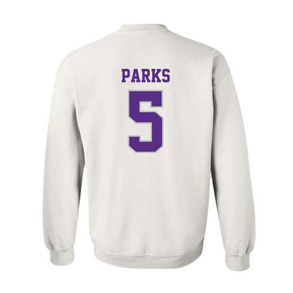 Stonehill - NCAA Baseball : Sam Parks - Classic Shersey Crewneck Sweatshirt-1