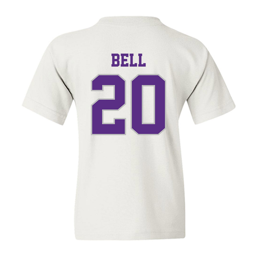 Stonehill - NCAA Baseball : Hunter Bell - Classic Shersey Youth T-Shirt-1