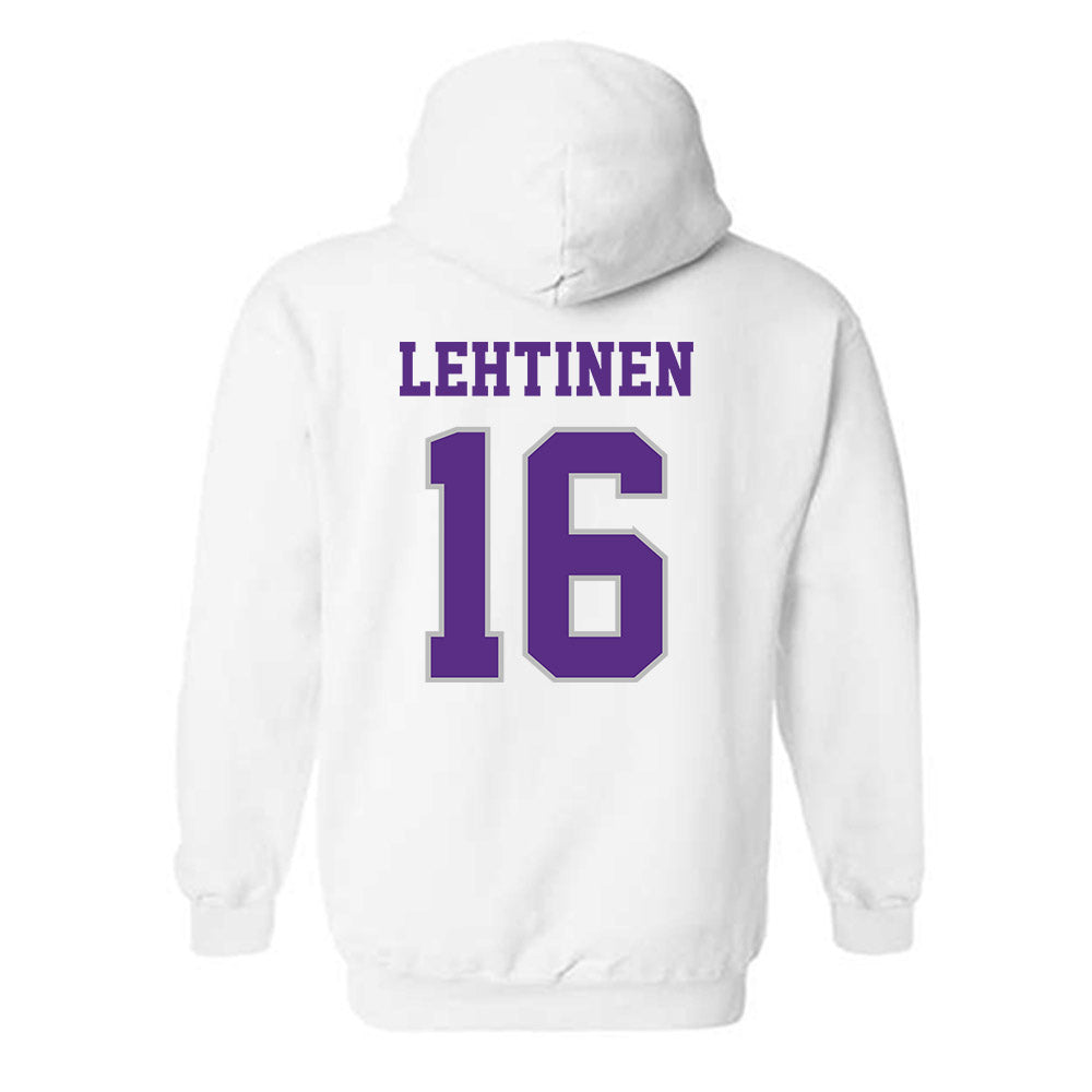 Stonehill - NCAA Men's Ice Hockey : Joel Lehtinen - Classic Shersey Hooded Sweatshirt-1