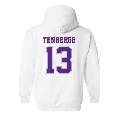 Stonehill - NCAA Men's Basketball : Jake TenBerge - Classic Shersey Hooded Sweatshirt-1