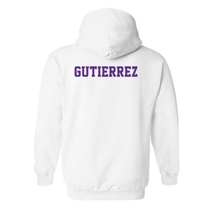 Stonehill - NCAA Men's Tennis : Javier Gutierrez - Classic Shersey Hooded Sweatshirt-1