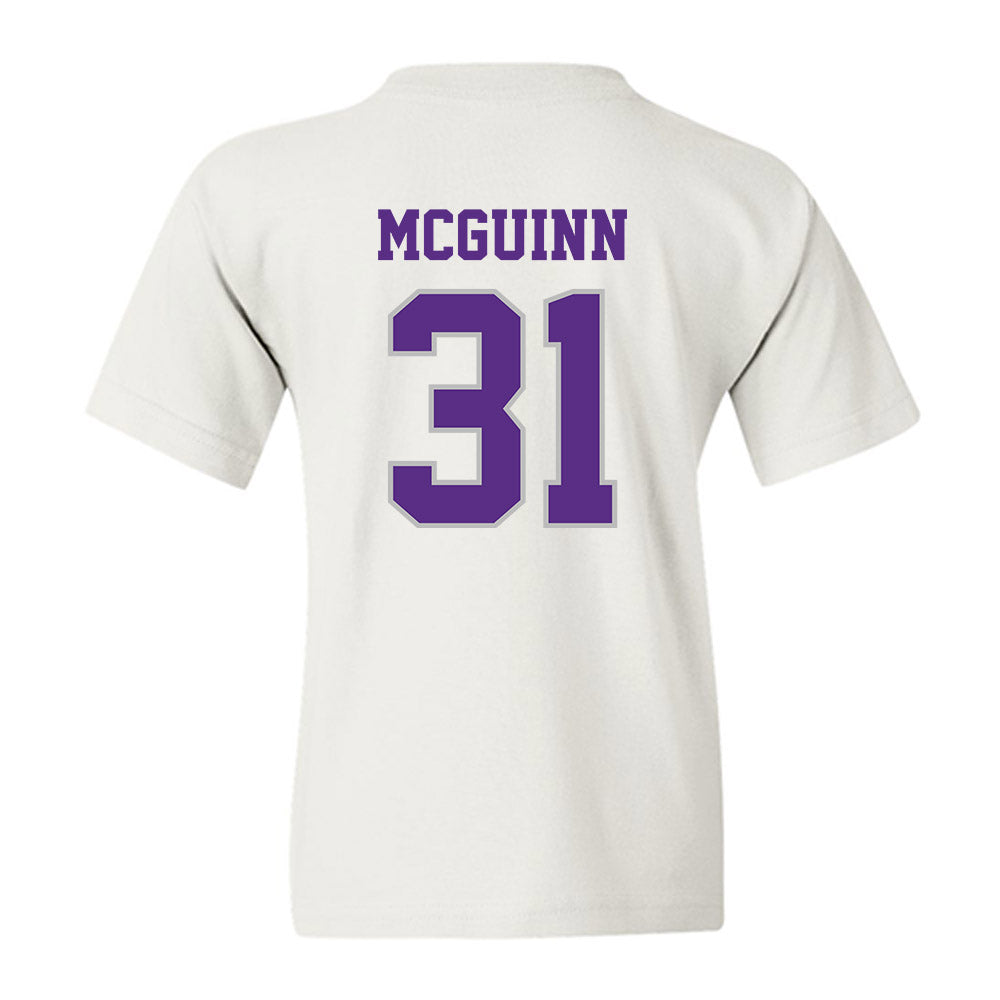 Stonehill - NCAA Men's Basketball : Pearse McGuinn - Classic Shersey Youth T-Shirt-1