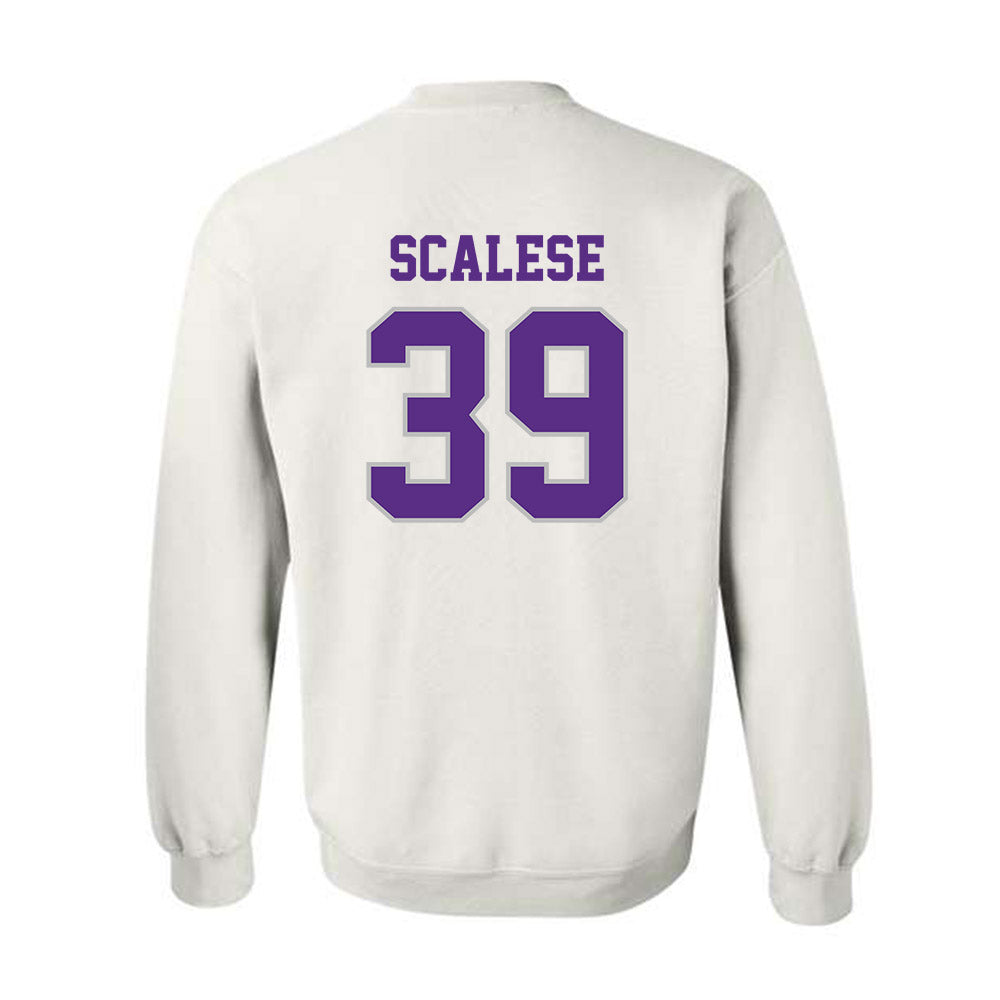 Stonehill - NCAA Football : Domenic Scalese - Classic Shersey Crewneck Sweatshirt-1
