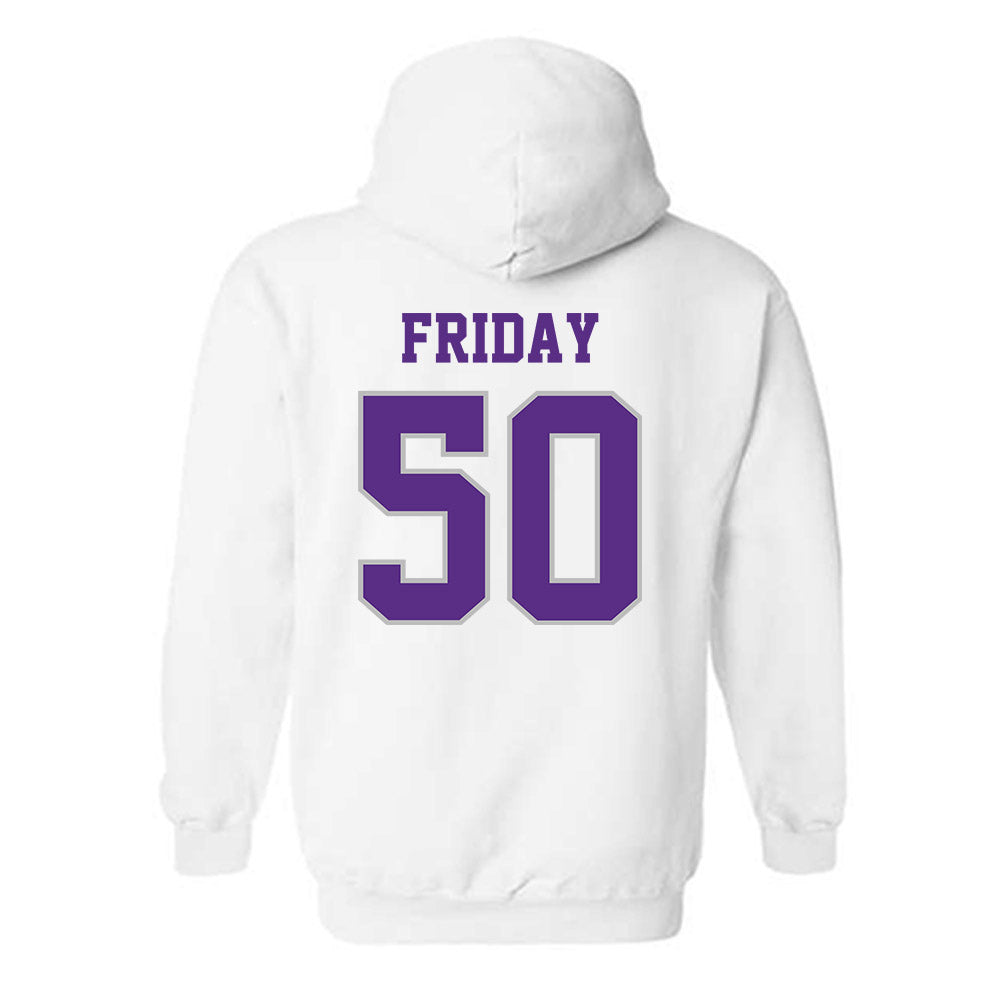 Stonehill - NCAA Football : Vahn Friday - Classic Shersey Hooded Sweatshirt-1